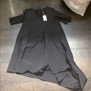 Cos symmetrical dress black